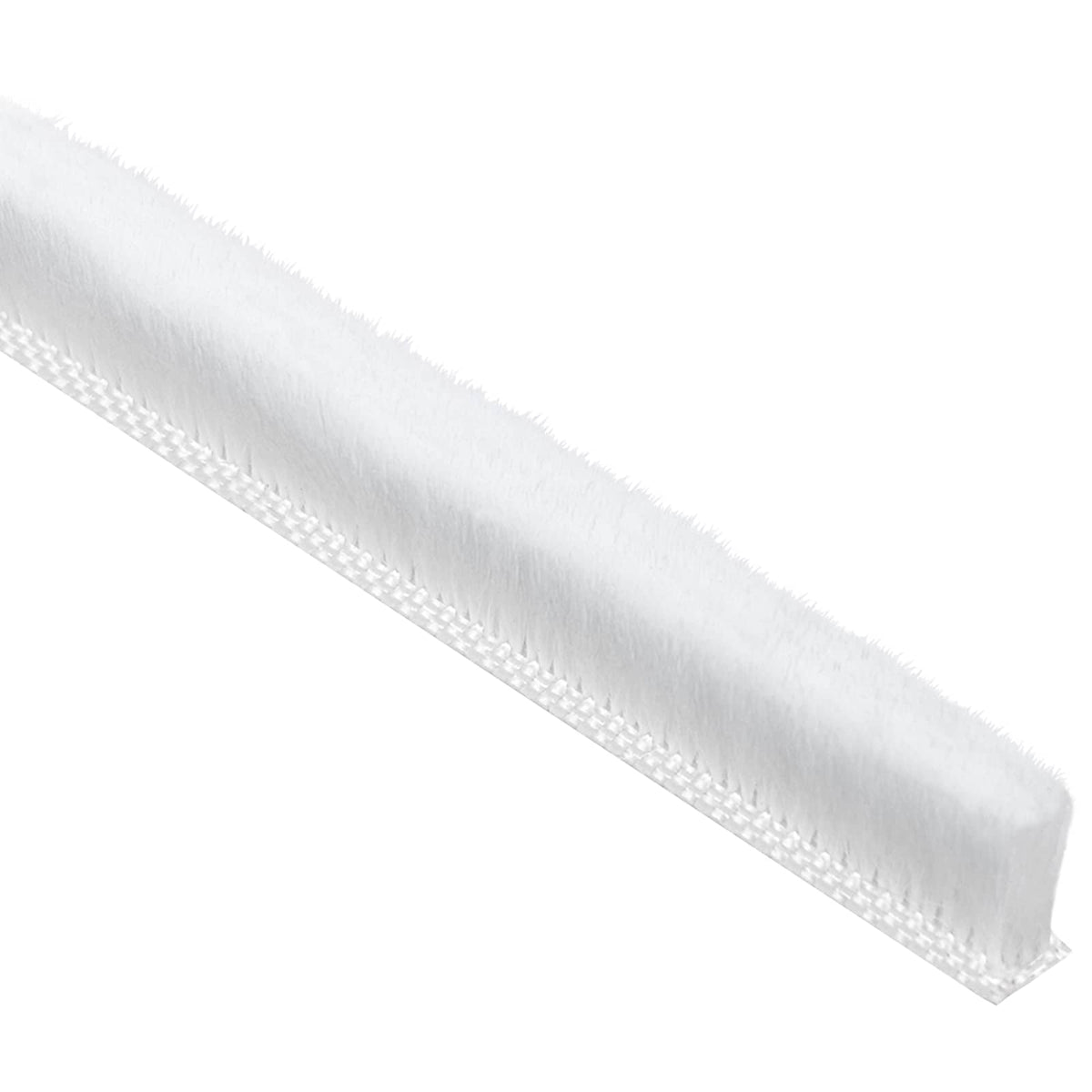 Self-Adhesive Door Brush Seal 25 m PP White