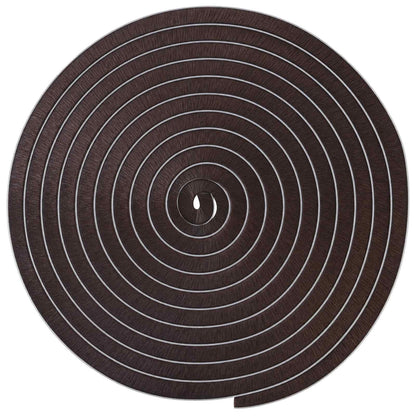 Self-Adhesive Door Brush Seal 25 m PP Brown