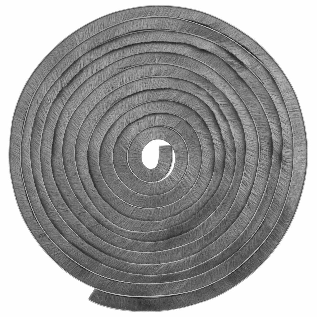 Self-Adhesive Door Brush Seal 25 m PP Grey