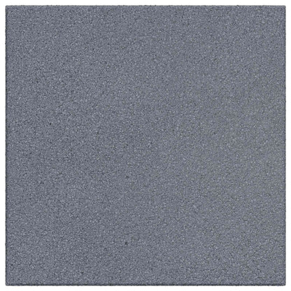 Fall Protection Tiles 12 pcs Grey 50 x 50 cm Rubber