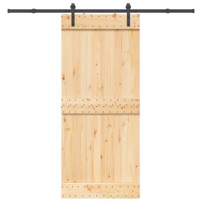 Sliding Door NARVIK Natural and Black
