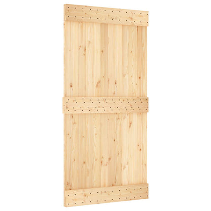 Sliding Door NARVIK Natural and Black