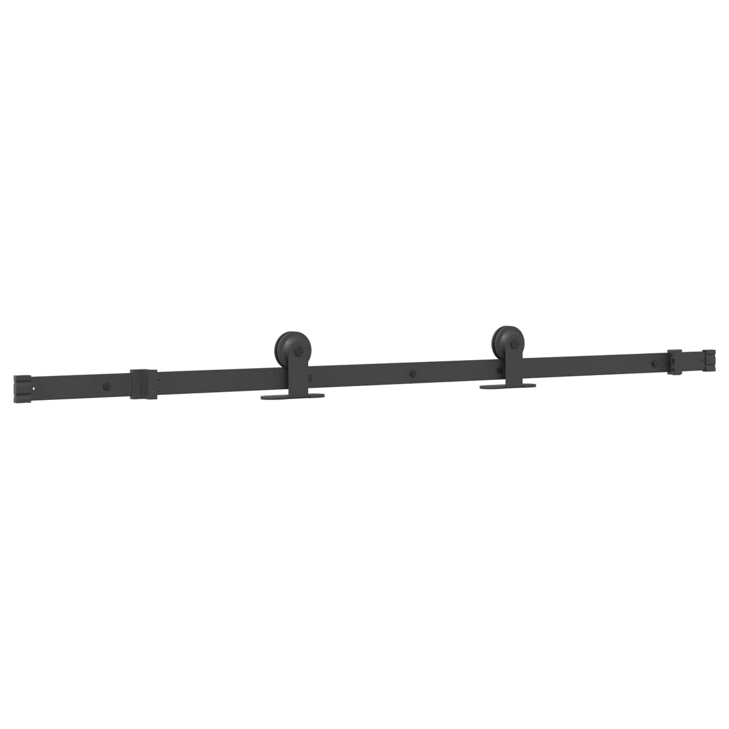 Sliding Door NARVIK Natural and Black 80 x 210 cm (152.5 cm)