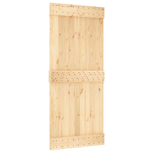 Sliding Door NARVIK Natural and Black