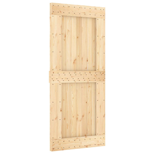 Sliding Door NARVIK Natural and Black