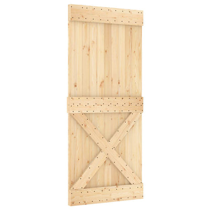 Sliding Door NARVIK Natural and Black