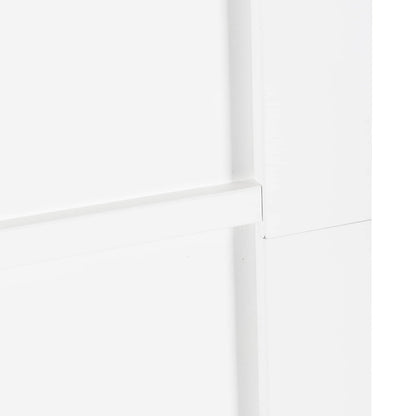 Sliding Door White 83 x 202 cm Solid Pine Wood