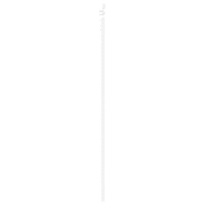 Sliding Door White 83 x 202 cm Solid Pine Wood