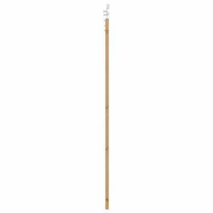Sliding Door Natural and White 86 x 211 cm Solid Pine Wood