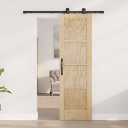 Sliding Door ORKDAL Natural 61 x 198.5 cm Solid Pine Wood