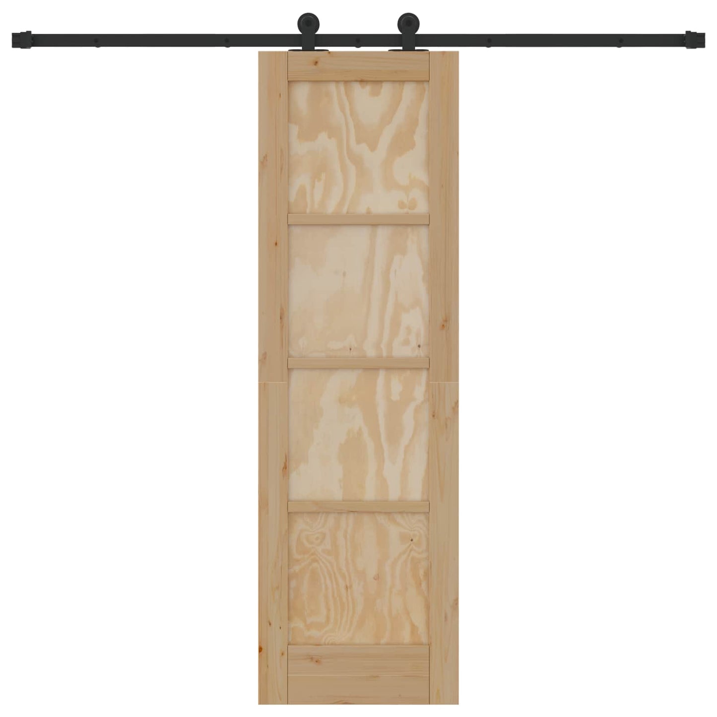 Sliding Door ORKDAL Natural 61 x 198.5 cm Solid Pine Wood