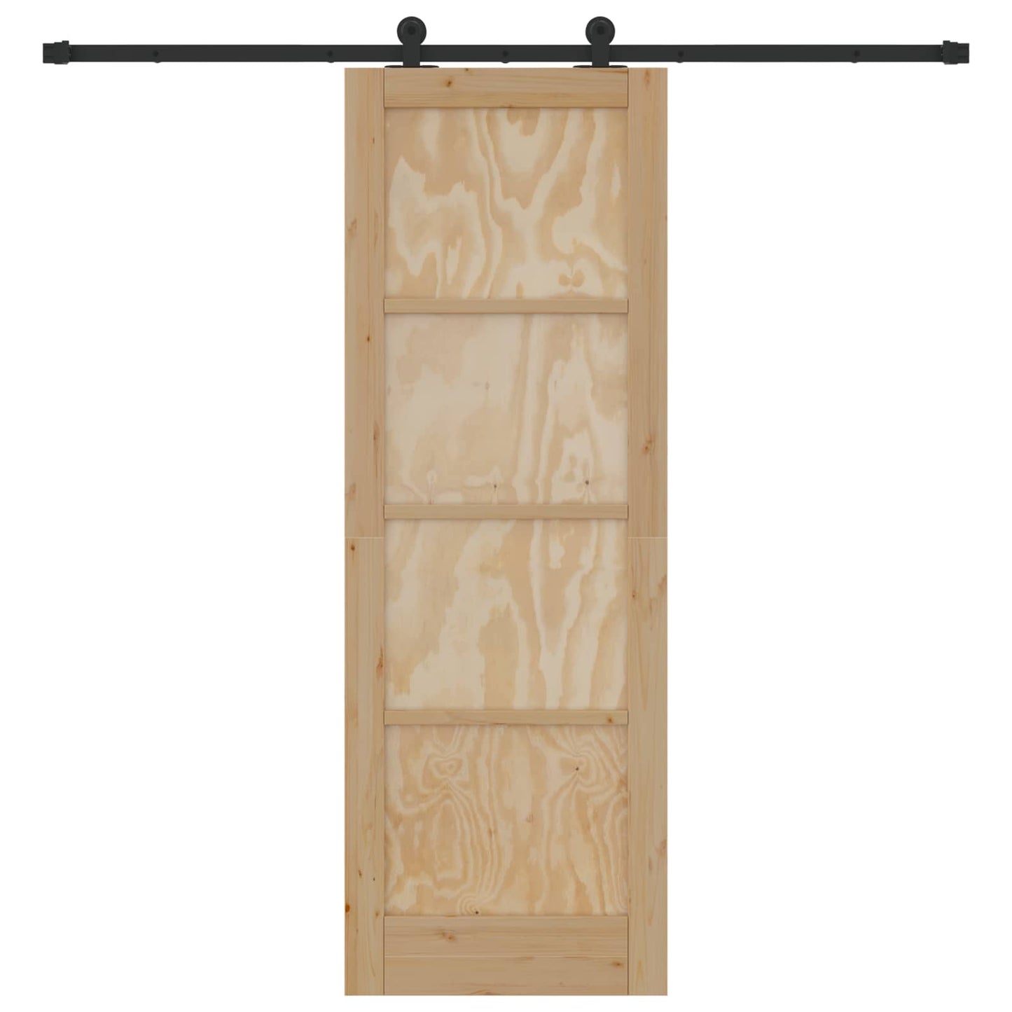 Sliding Door ORKDAL Natural 73.5 x 211 cm Solid Pine Wood