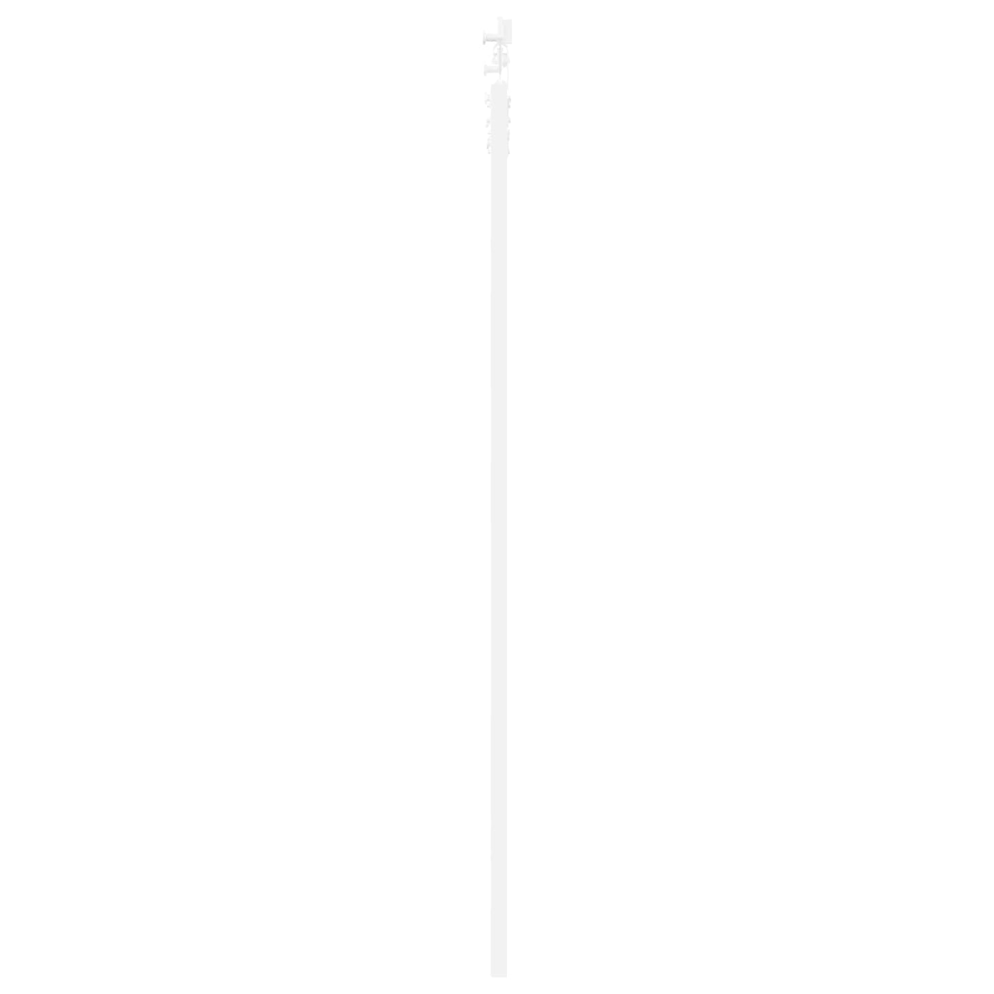 Sliding Door White 83 x 202 cm Solid Pine Wood