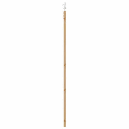 Sliding Door Natural and White 86 x 211 cm Solid Pine Wood