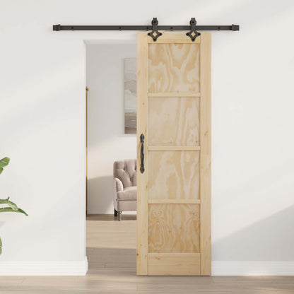 Sliding Door ORKDAL Natural 61 x 198.5 cm Solid Pine Wood