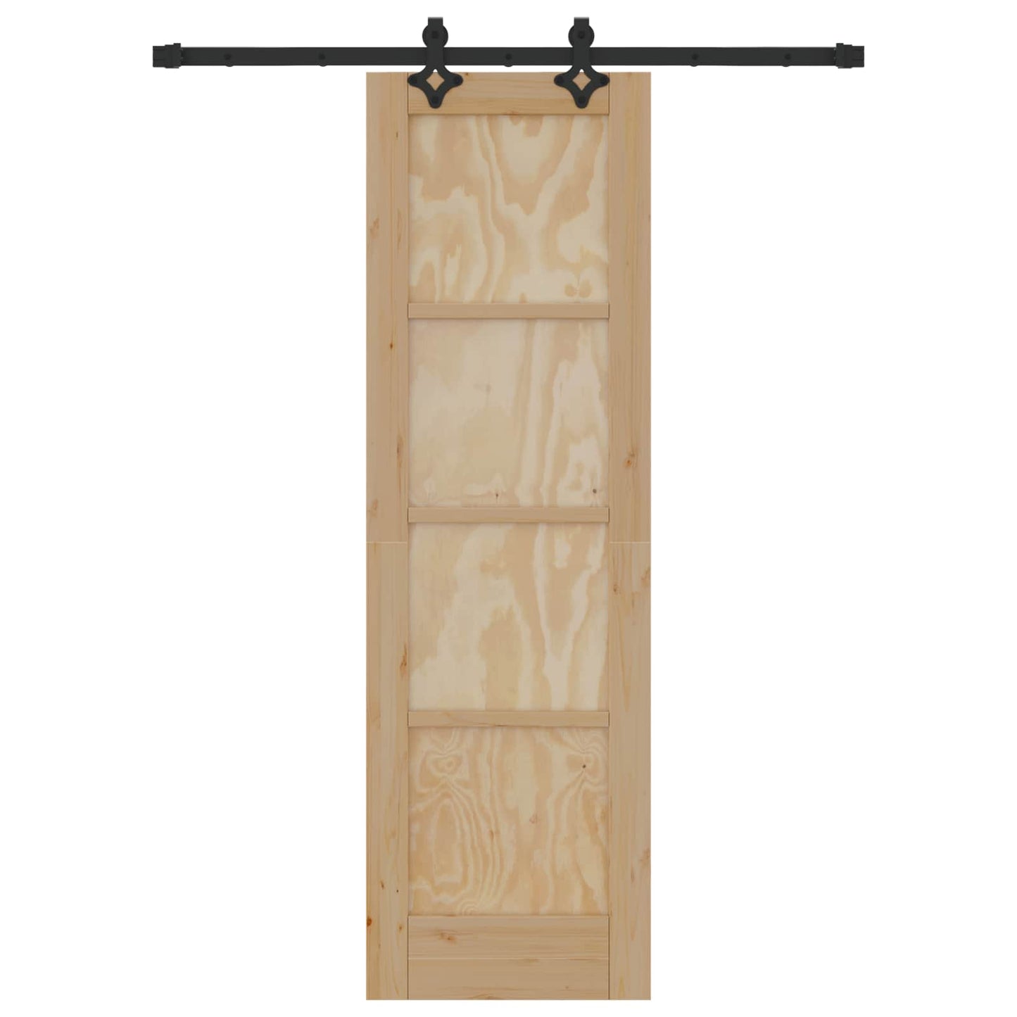 Sliding Door ORKDAL Natural 61 x 198.5 cm Solid Pine Wood