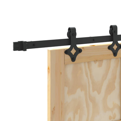 Sliding Door ORKDAL Natural 73.5 x 211 cm Solid Pine Wood