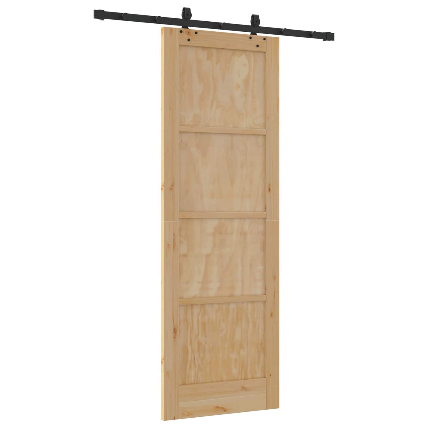 Sliding Door ORKDAL Natural 73.5 x 211 cm Solid Pine Wood