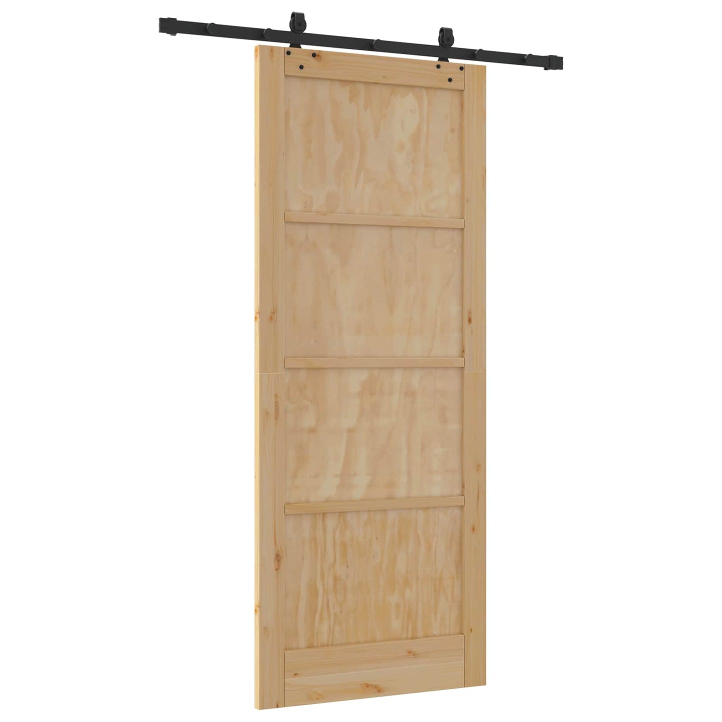 Sliding Door ORKDAL Natural 86 x 211 cm Solid Pine Wood