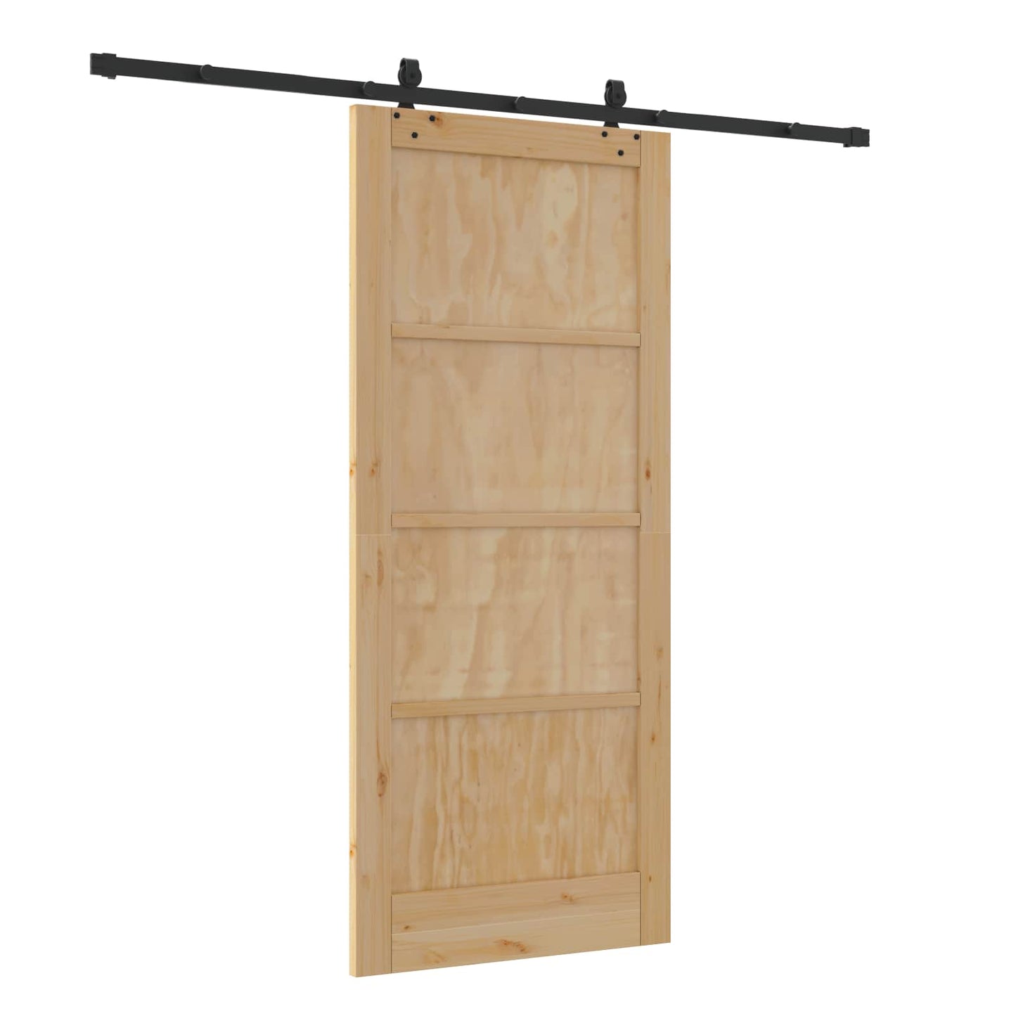 Sliding Door ORKDAL Natural 86 x 198.5 cm Solid Pine Wood