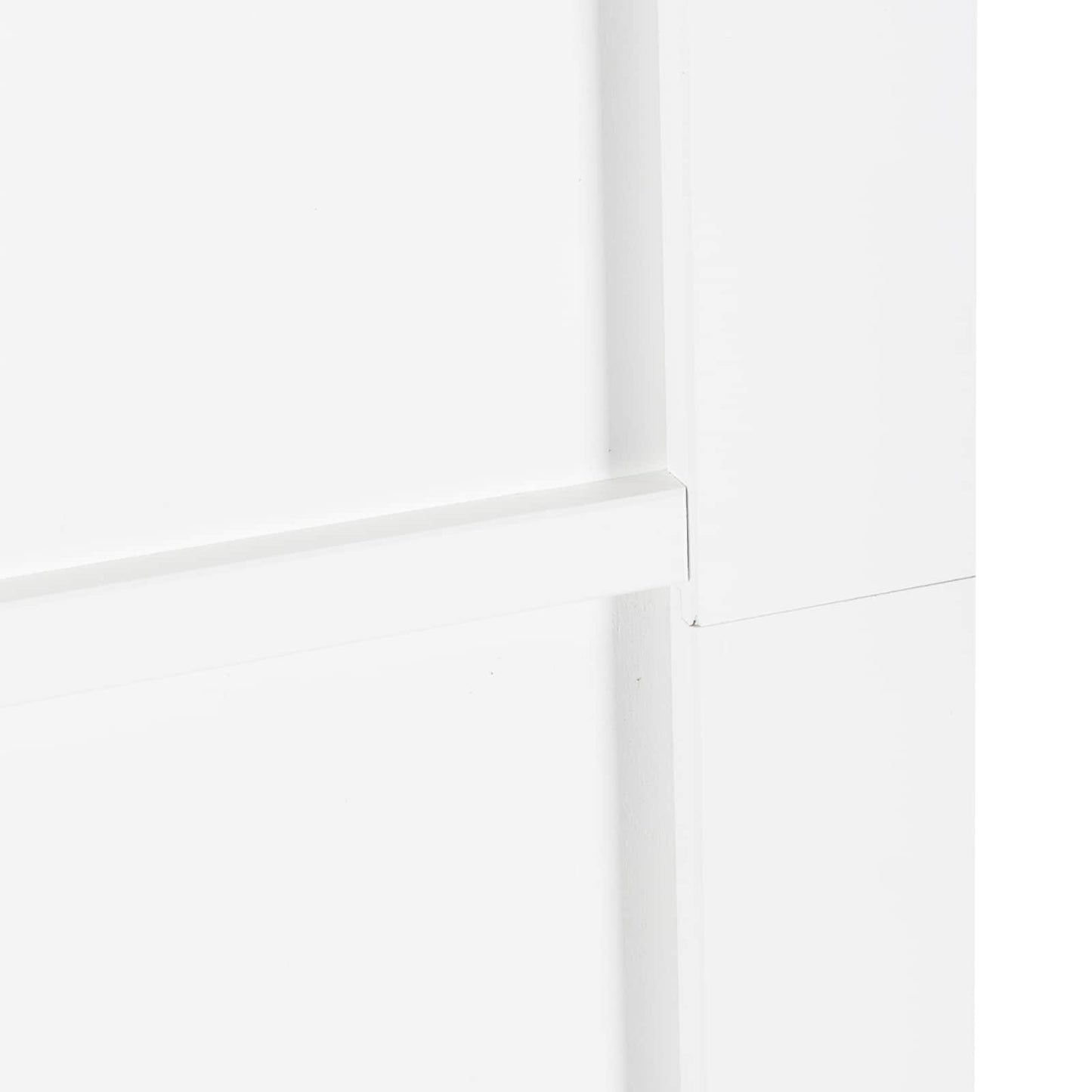 Sliding Door ORKDAL White and Black 83 x 202 cm Solid Pine Wood
