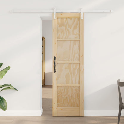 Sliding Door ORKDAL Natural and White 61 x 198.5 cm
