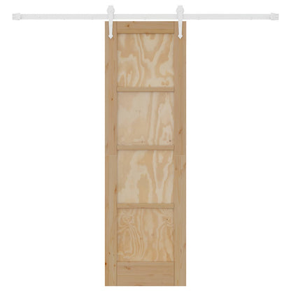 Sliding Door ORKDAL Natural and White 61 x 198.5 cm