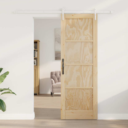Sliding Door ORKDAL Natural and White 73.5 x 211 cm
