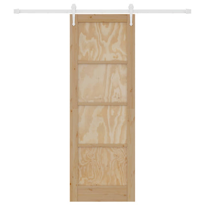 Sliding Door ORKDAL Natural and White 73.5 x 211 cm