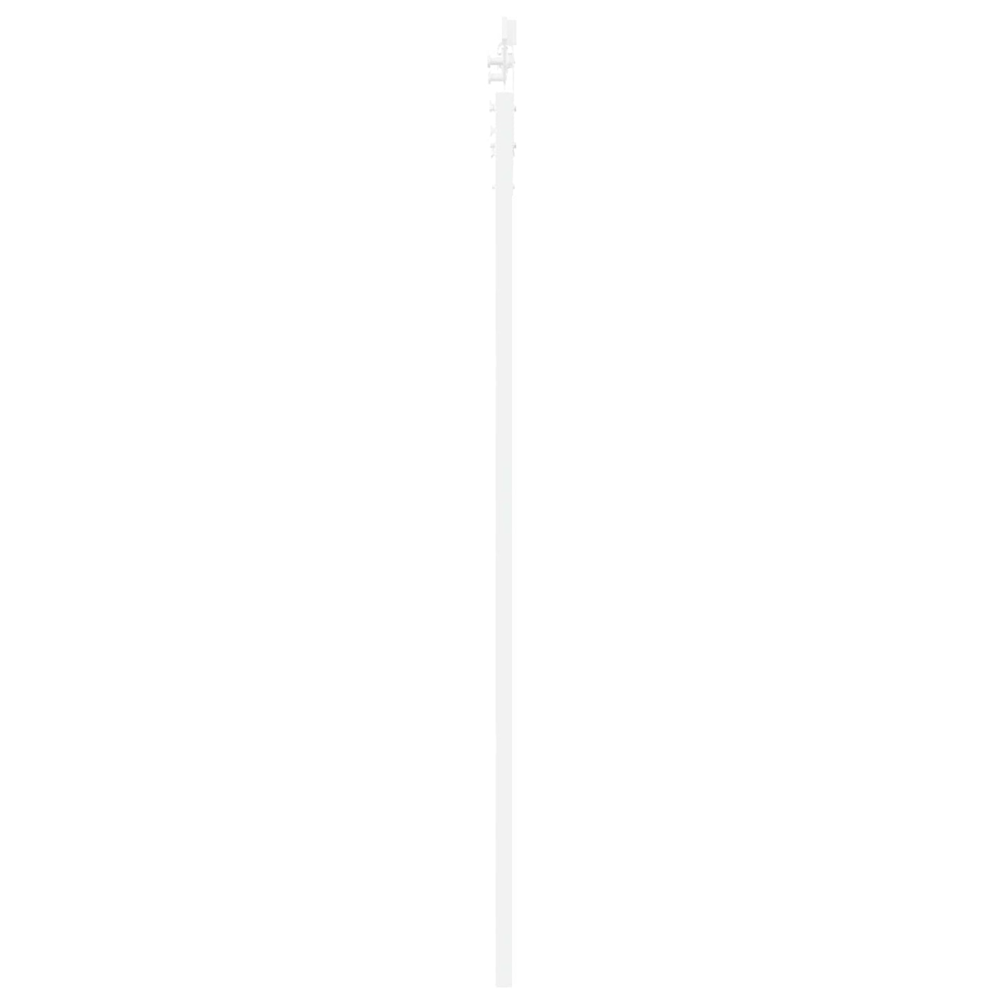 Sliding Door ORKDAL White 83 x 202 cm Solid Pine Wood