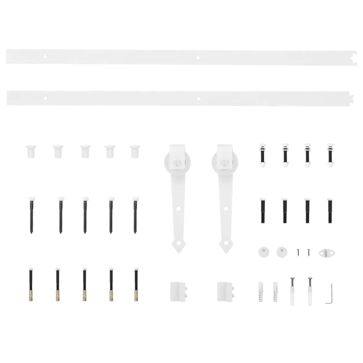Sliding Door ORKDAL Natural and White 86 x 198.5 cm