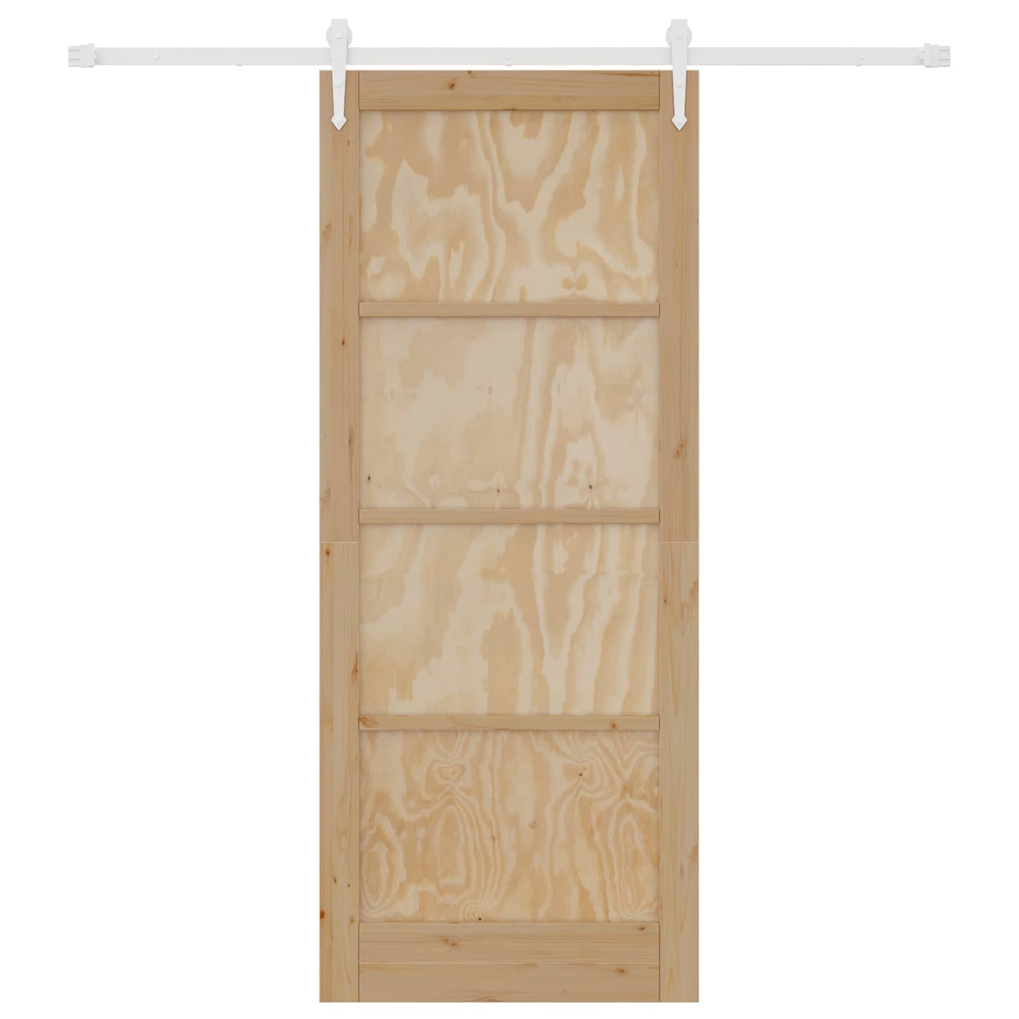 Sliding Door ORKDAL Natural and White 86 x 211 cm
