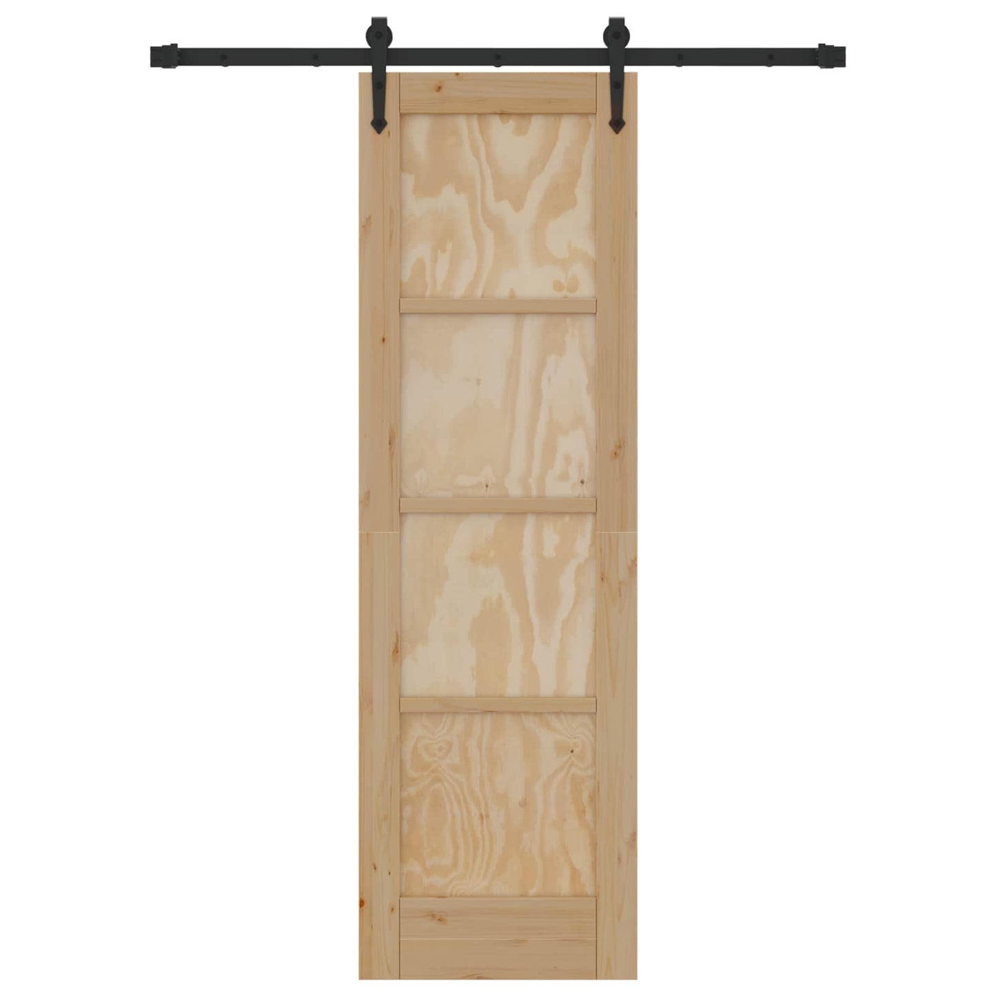 Sliding Door ORKDAL Natural 61 x 198.5 cm Solid Pine Wood