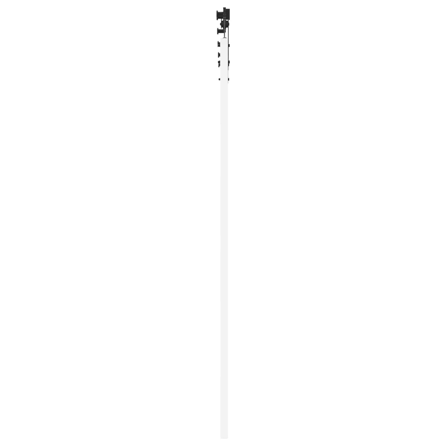 Sliding Door ORKDAL White 83 x 202 cm Solid Pine Wood