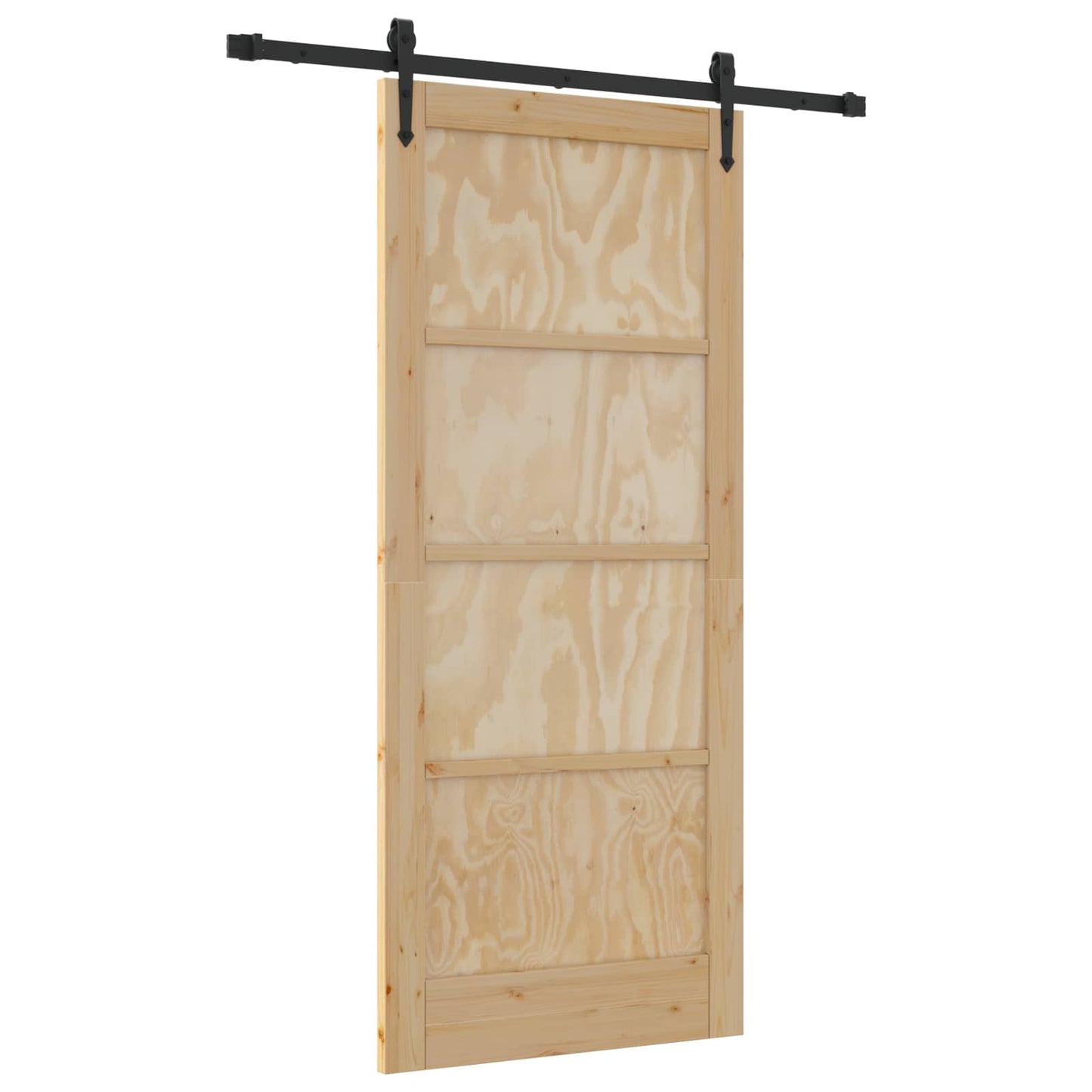 Sliding Door ORKDAL Natural 86 x 198.5 cm Solid Pine Wood