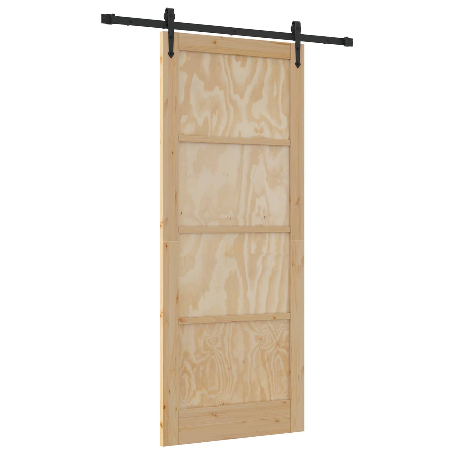 Sliding Door ORKDAL Natural 86 x 211 cm Solid Pine Wood