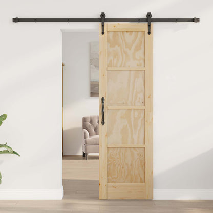 Sliding Door ORKDAL Natural 61 x 198.5 cm Solid Pine Wood