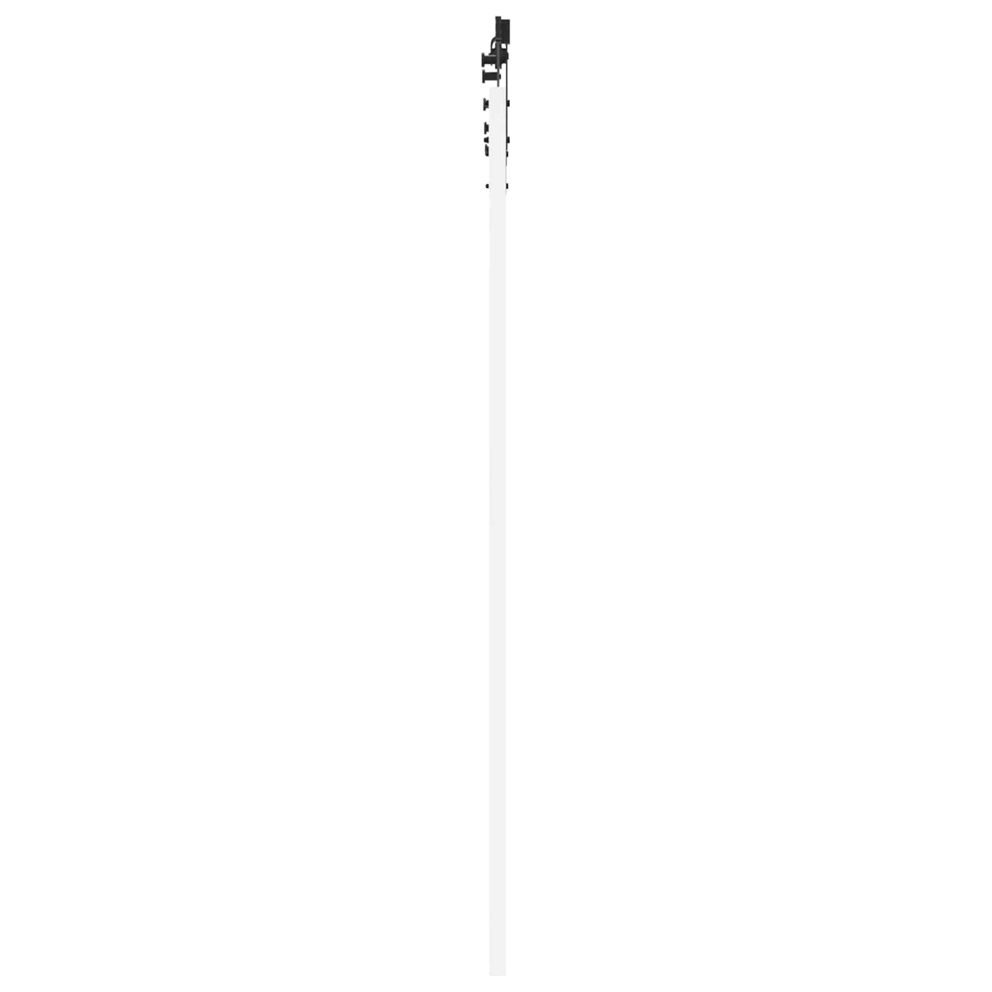 Sliding Door ORKDAL White 83 x 202 cm Solid Pine Wood