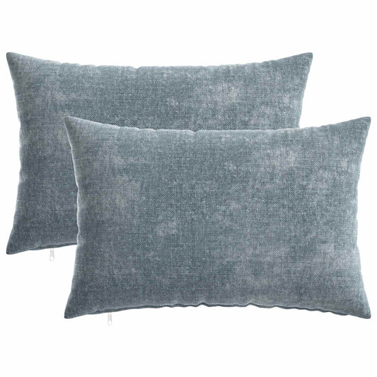 Throw Pillow 2 pcs HEERLEN Light Blue 30 x 50 cm