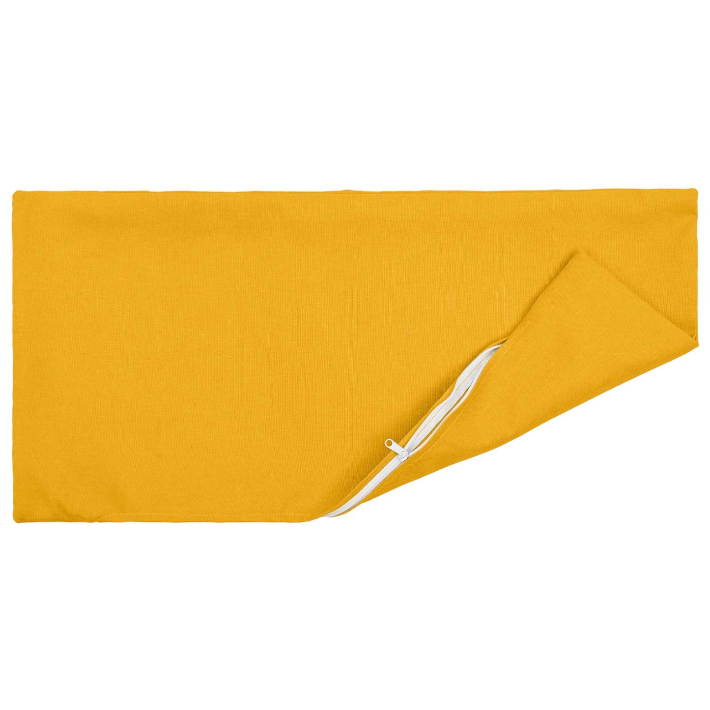 Cushion with Pillow HEERLEN 6 pcs Light Yellow Fabric