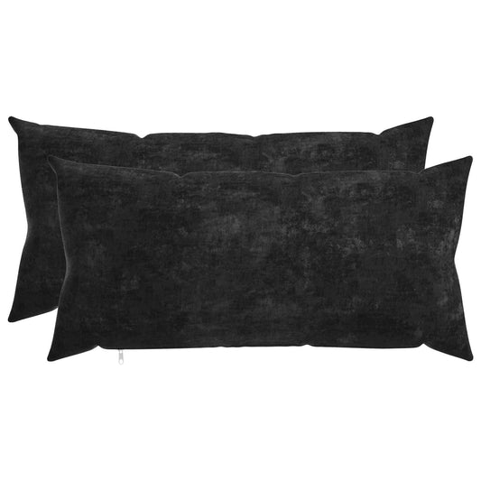 Throw Pillow 2 pcs HEERLEN Anthracite 40 x 70 cm