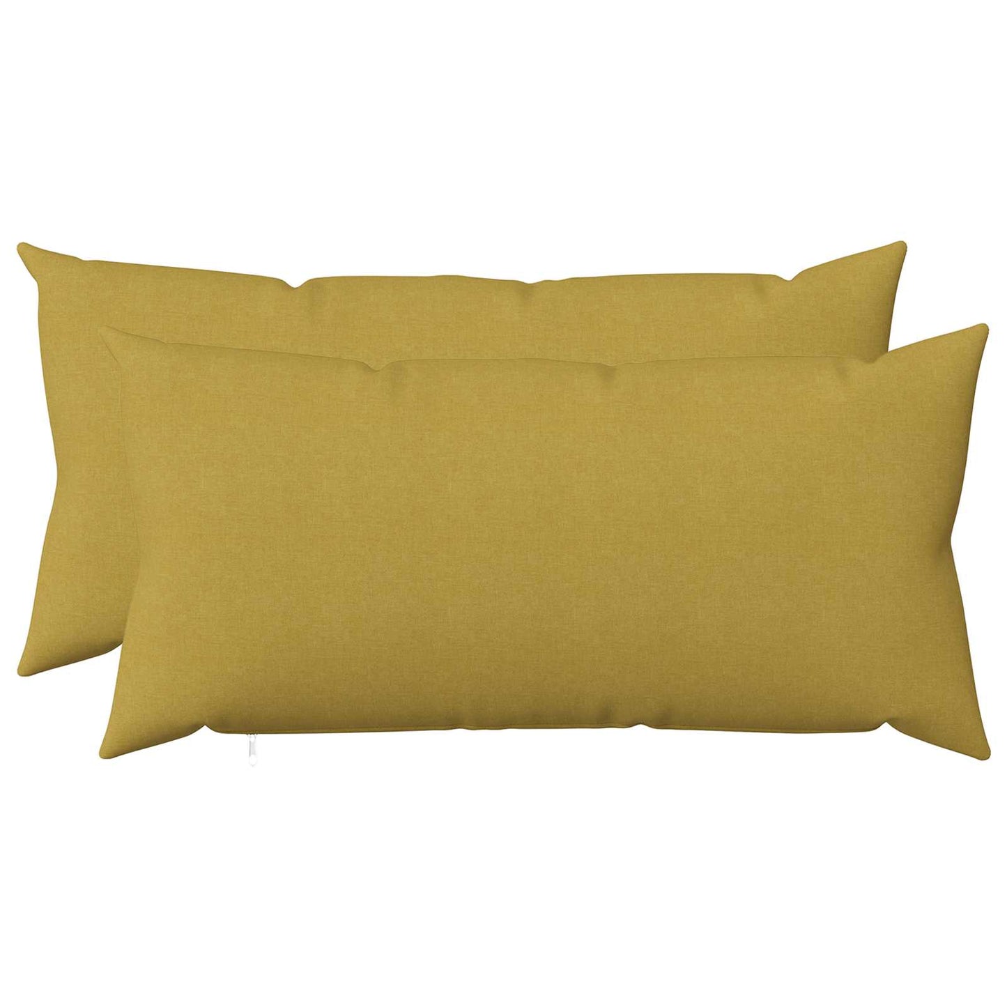 Cushion with Pillow HEERLEN 2 pcs Light Green Fabric