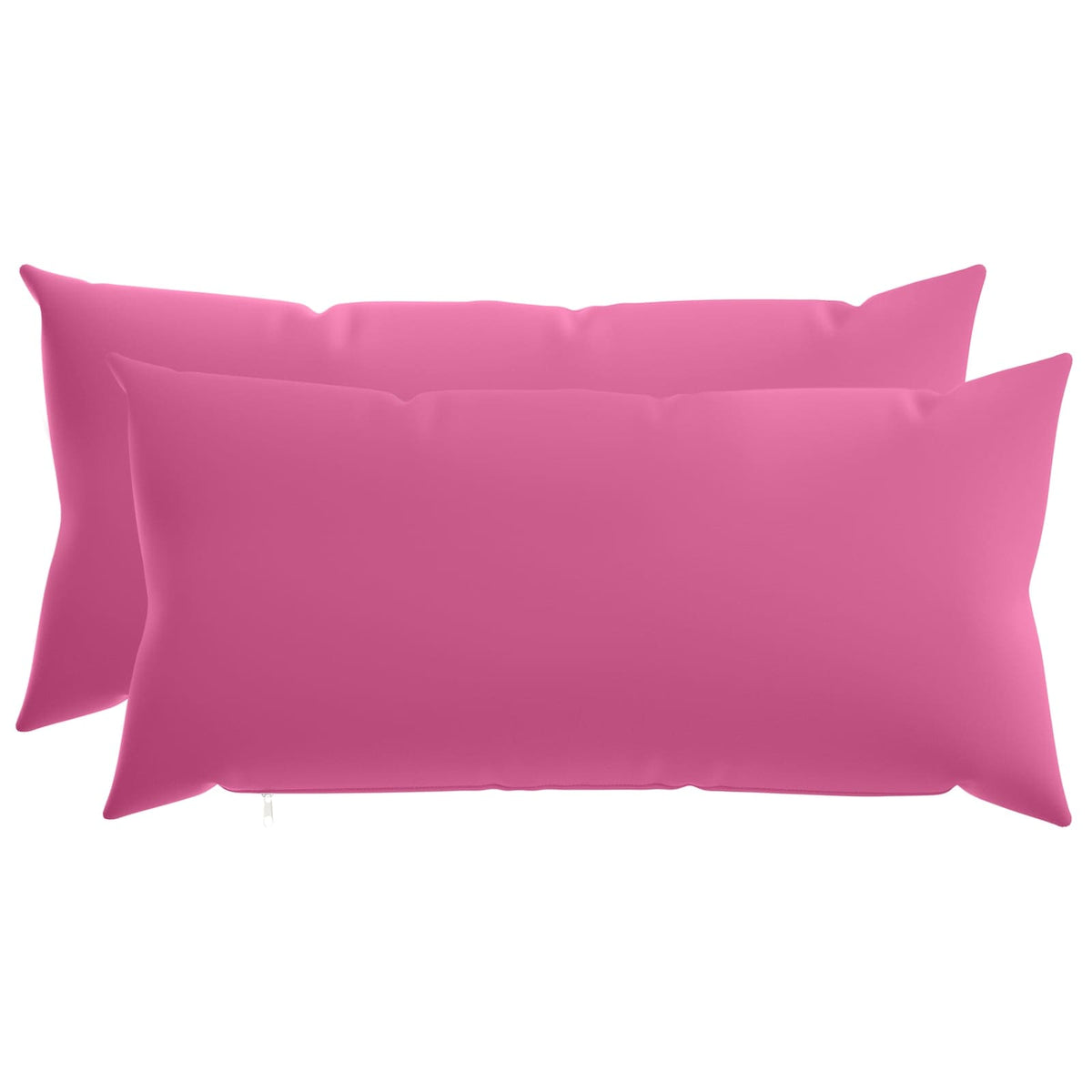 Cushion with Pillow HEERLEN 2 pcs Pink Polyester
