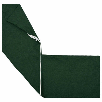 Cushion with Pillow HEERLEN Dark Green 40 x 145 cm Fabric