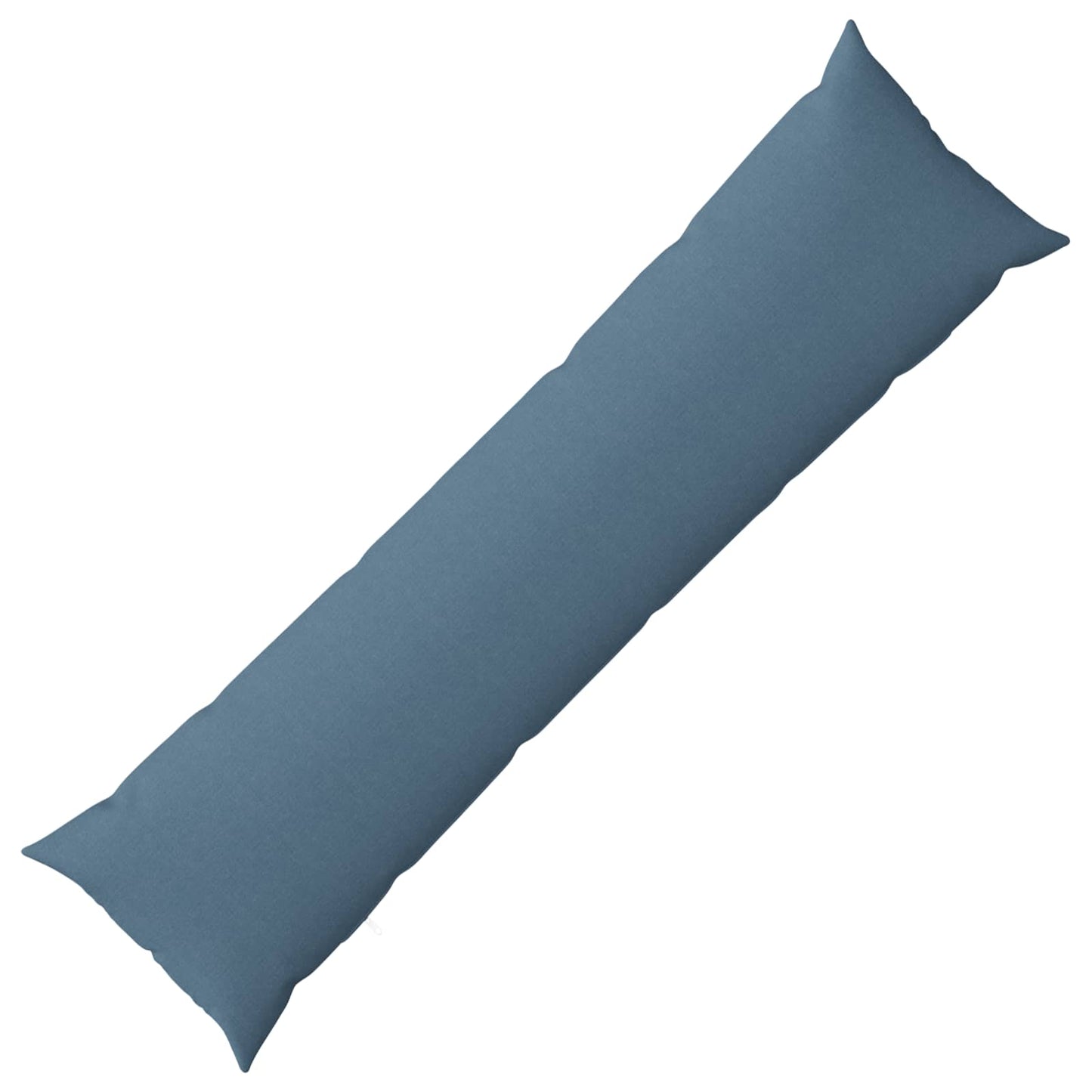 Cushion with Pillow HEERLEN Jeans Blue 40 x 145 cm Fabric