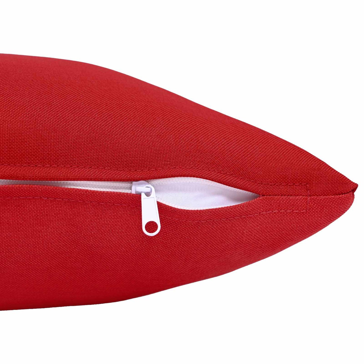 Cushion with Pillow HEERLEN Red 40 x 145 cm Fabric
