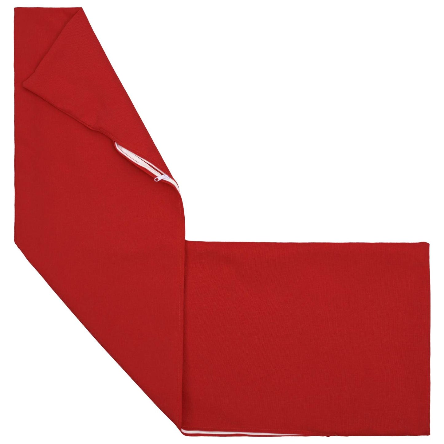 Cushion with Pillow HEERLEN Red 40 x 145 cm Fabric