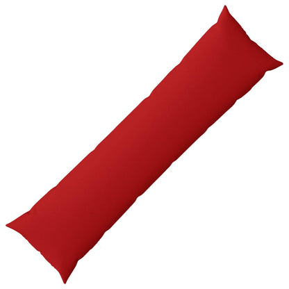 Cushion with Pillow HEERLEN Red 40 x 145 cm Fabric