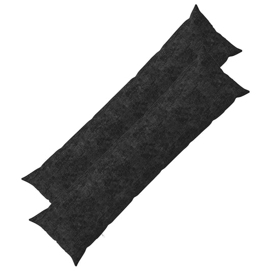 Throw Pillow 2 pcs HEERLEN Anthracite 40 x 145 cm