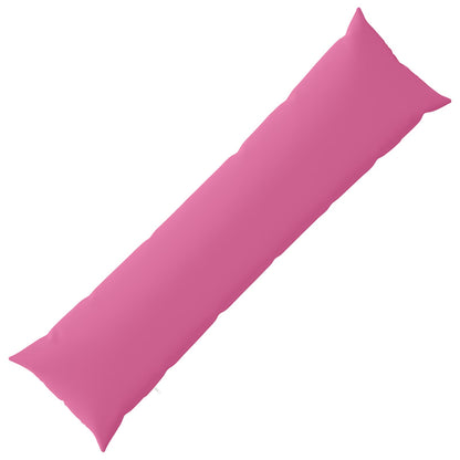 Cushion with Pillow HEERLEN Pink 40 x 145 cm Polyester